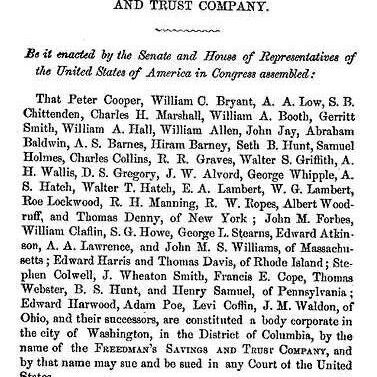 A page from the 1 8 9 0 constitution of the united states.